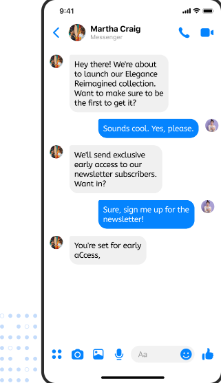 whatsapp scenarios mockup